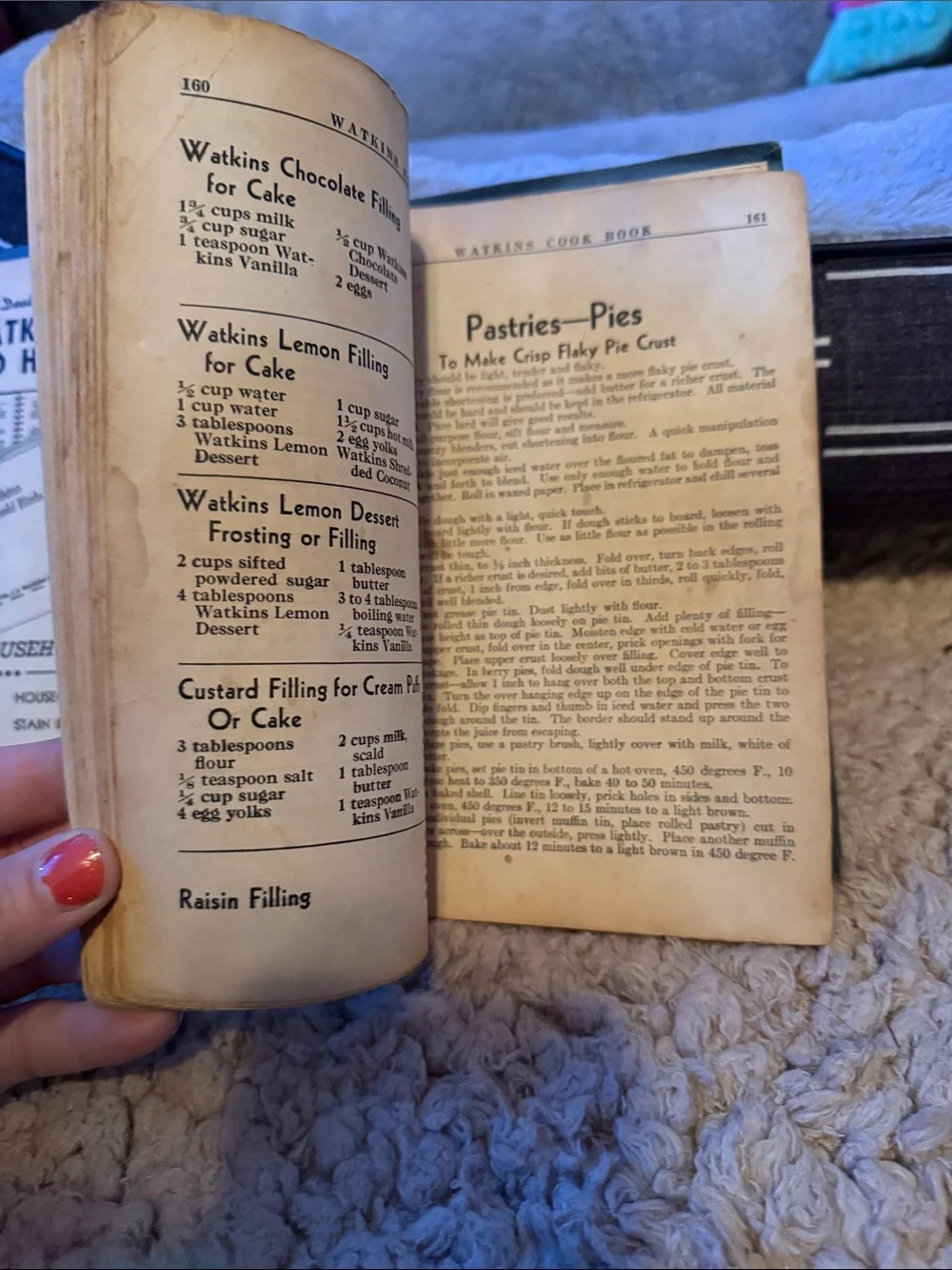 VINTAGE Watkins Cookbook J R Watkins Co RARE Collectible 1943 WINONA, MINN